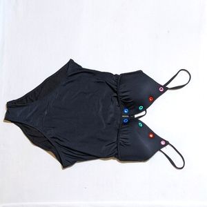 hula honey one piece swim NWOT sz L juniors